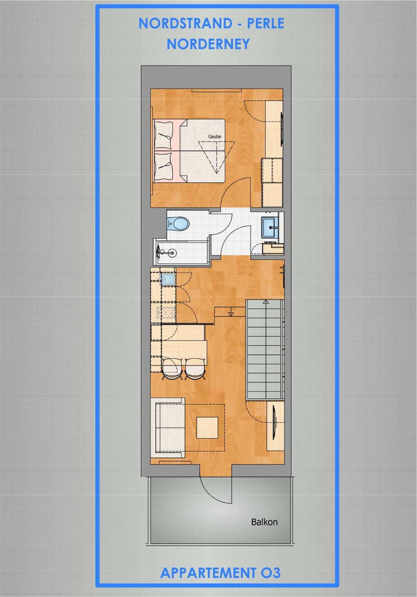 Nordstrandperlen Apartments Нордерней Экстерьер фото